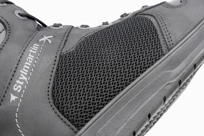 Atom Black Armoured Motorcycle Shoes - 4