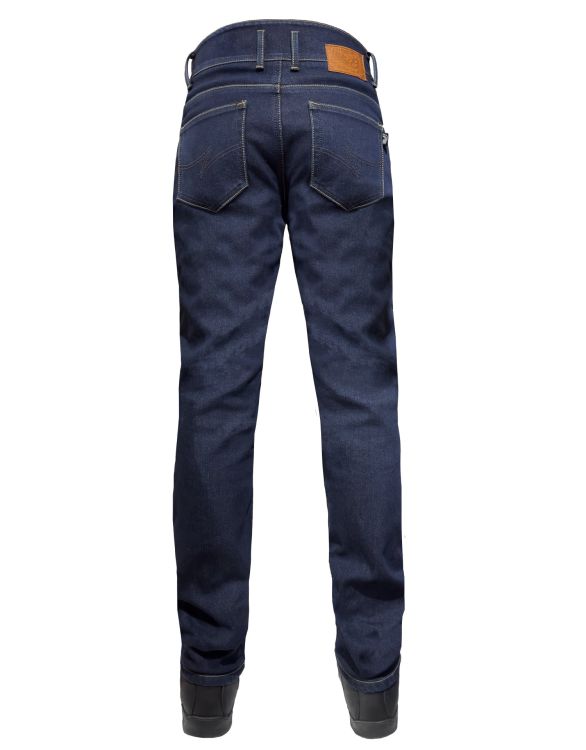 City Biker Cold Killer Dark Blue Armoured Riding Jeans - 5