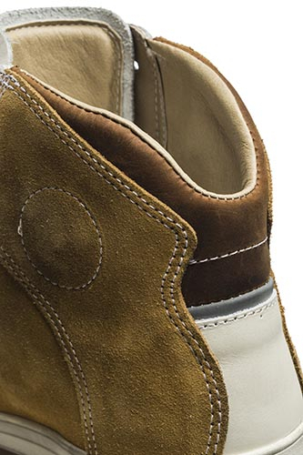 Colorado Cognac Armoured Motorcycle Shoes - 4