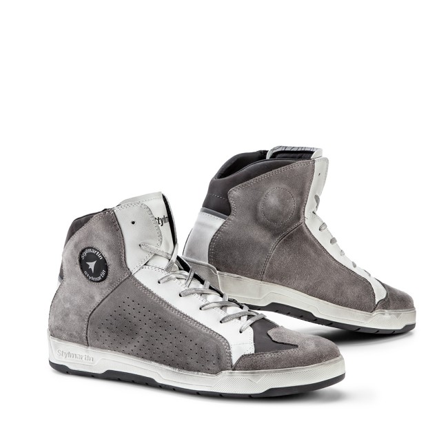 Colorado Grey Armoured Motorcycle Shoes - 2