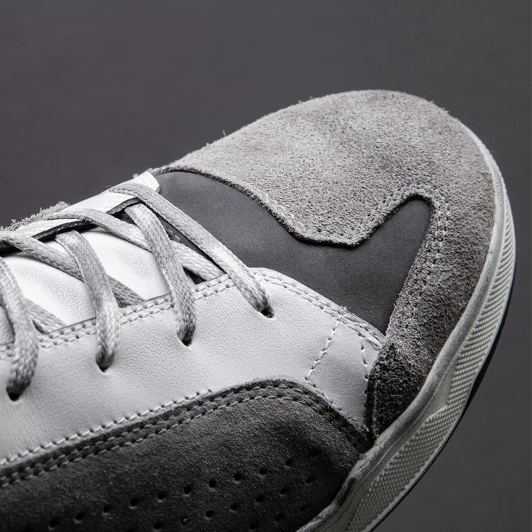 Colorado Grey Armoured Motorcycle Shoes - 6