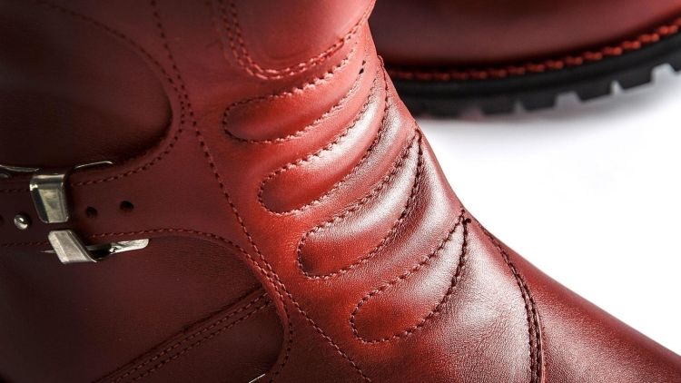 CONTINENTAL RED ROSSO Armoured Motorcycle Shoes - 3