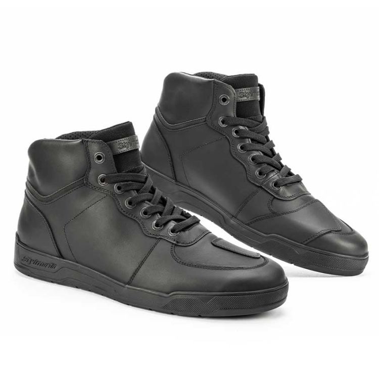 Finn Black Armoured Motorcycle Shoes - 3