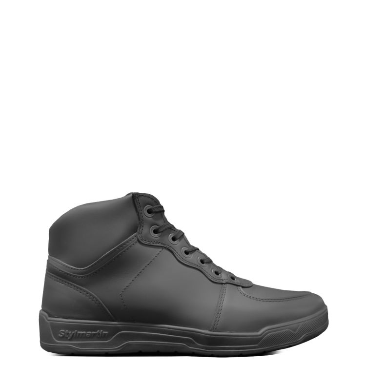 Finn Black Armoured Motorcycle Shoes - 1