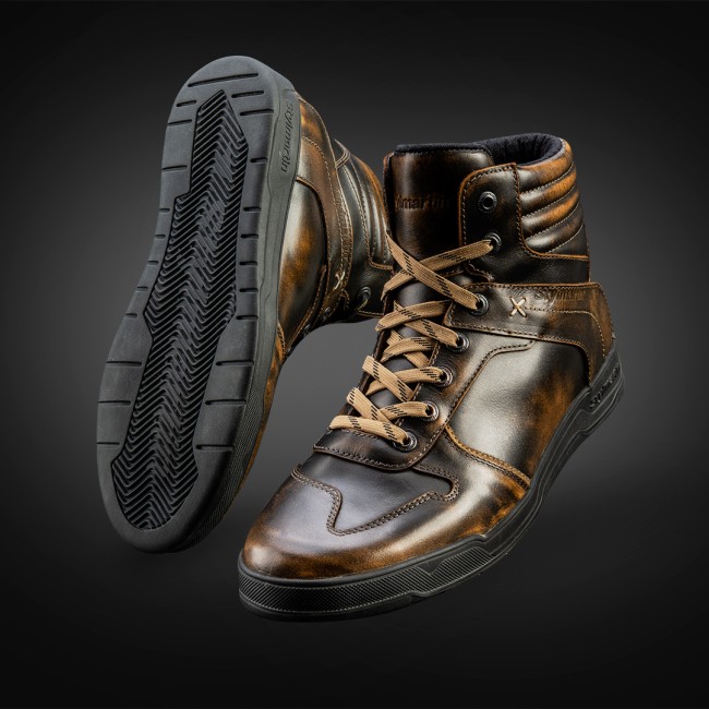 IRON WP BRONZE Armoured Motorcycle Shoes - 3