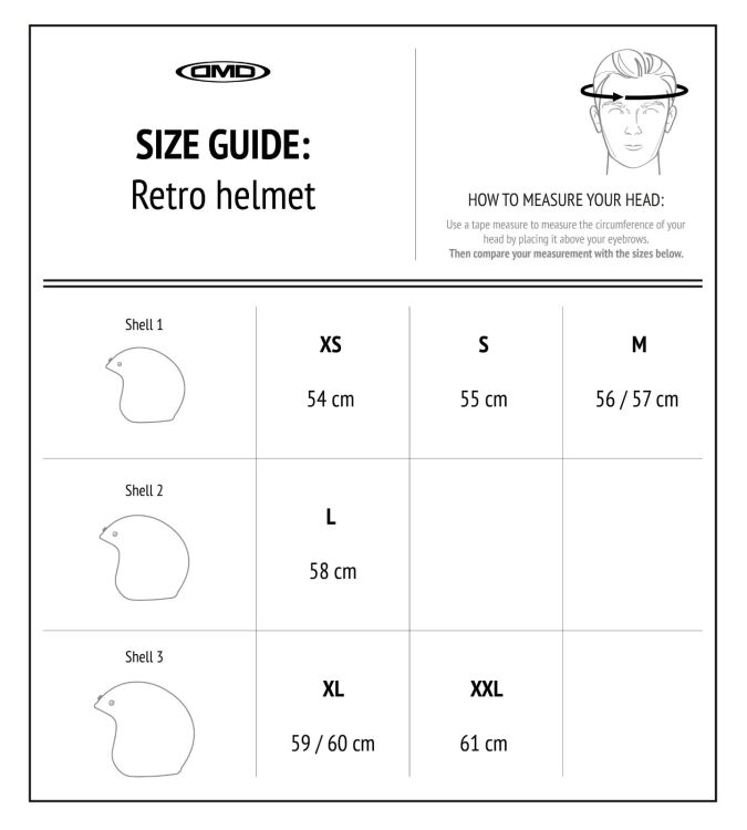 Jet Retro Acqua Açık Motosiklet Kaskı - 3