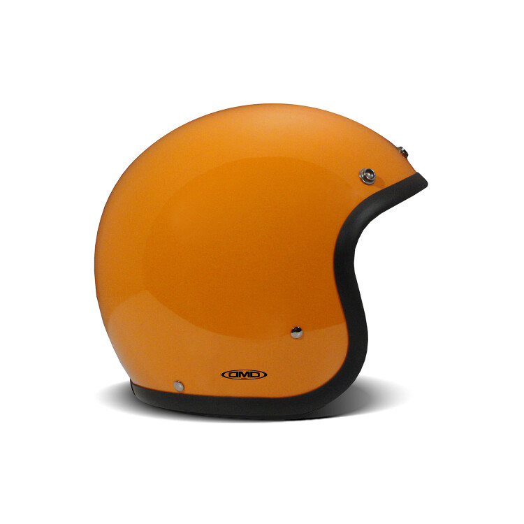 Jet Retro Orange Açık Motosiklet Kaskı - 1