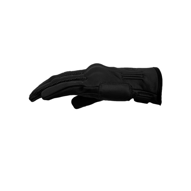 Livia Black Armoured Motorcycle Leather Gloves - 4