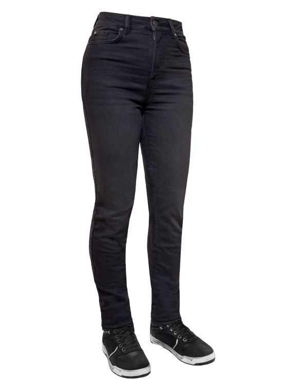 Lucy Black Cordura® Armoured Riding Jeans - 1