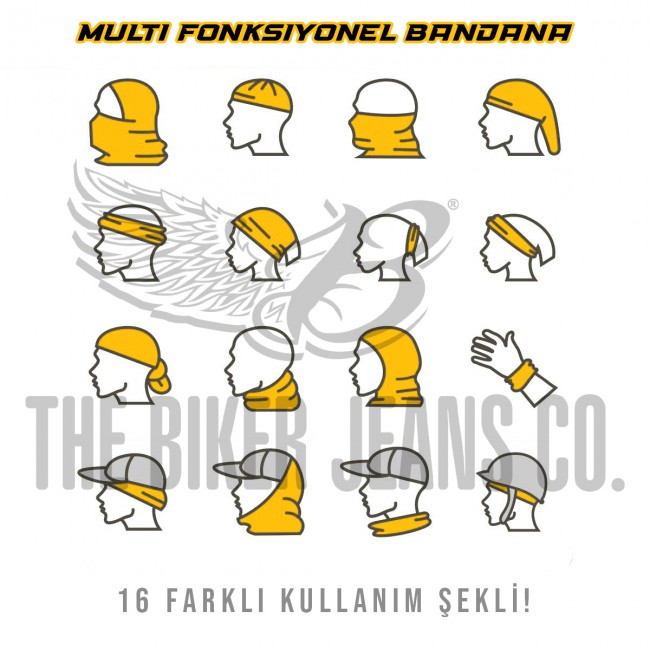 Multi Fonksiyonel Bandana Type 7 - 2