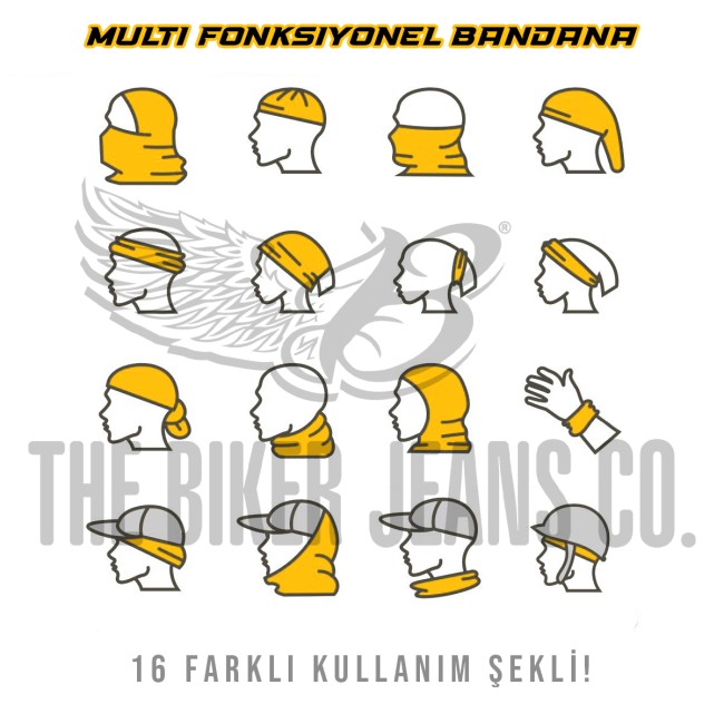 Multi Fonksiyonel Polarlı Bandana Type 15 - 2