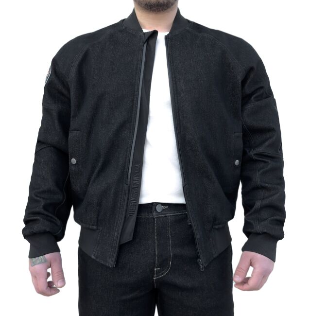 Night Flight Bomber Armoured Motorcycle Jacket - 4