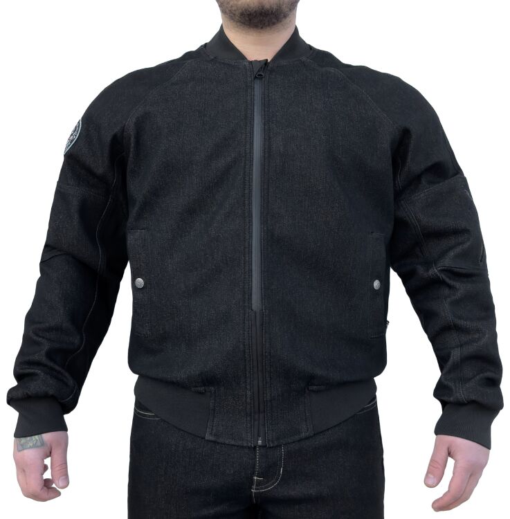 Night Flight Bomber Armoured Motorcycle Jacket - 3