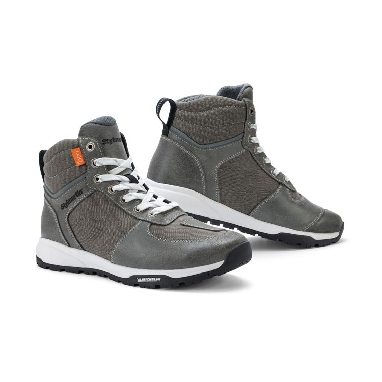 Piper Air Grey Armoured Motorcycle Shoes - 2