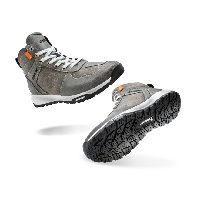 Piper Air Grey Armoured Motorcycle Shoes - 3