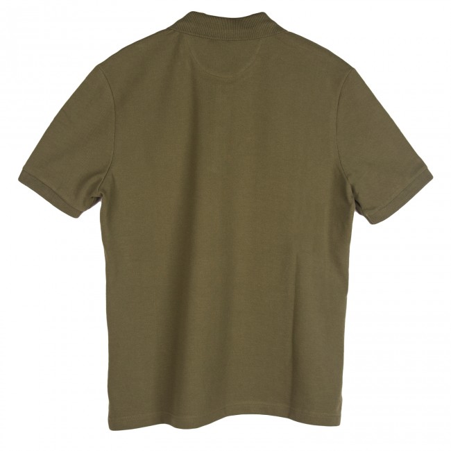 Pique Polo Khaki T-Shirt - 2