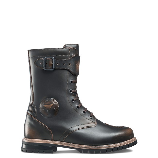 Rocket WP Brown Armoured Motorcycle Boots - 1