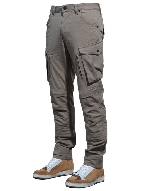 Truva Cargo Beige Armoured Motorcycle Trouser - 4