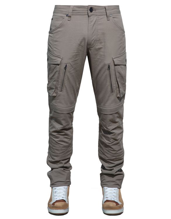 Truva Cargo Beige Korumalı Motosiklet Pantolonu Erkek - 3