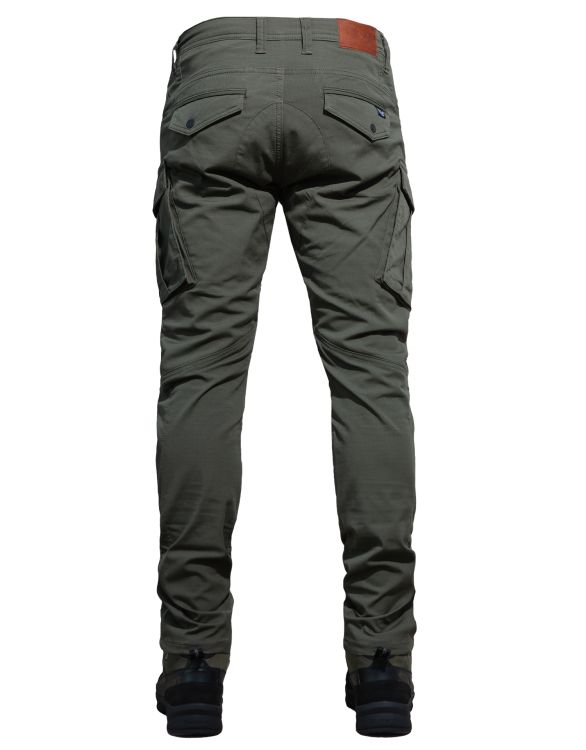 Truva Cargo Khaki Korumalı Motosiklet Pantolonu Erkek - 5