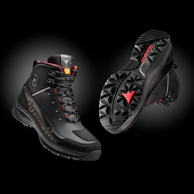 Vertigo WP Black Anthracite Armoured Motorcycle Boots - 3