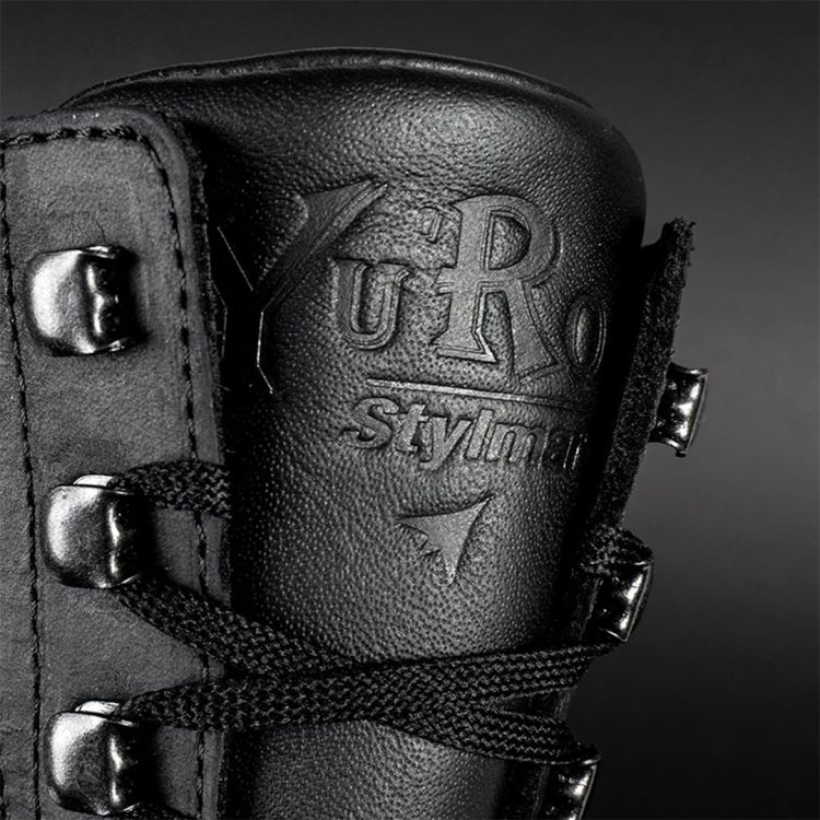 Yu'rok WP Black Nero Armoured Motorcycle Boots - 4