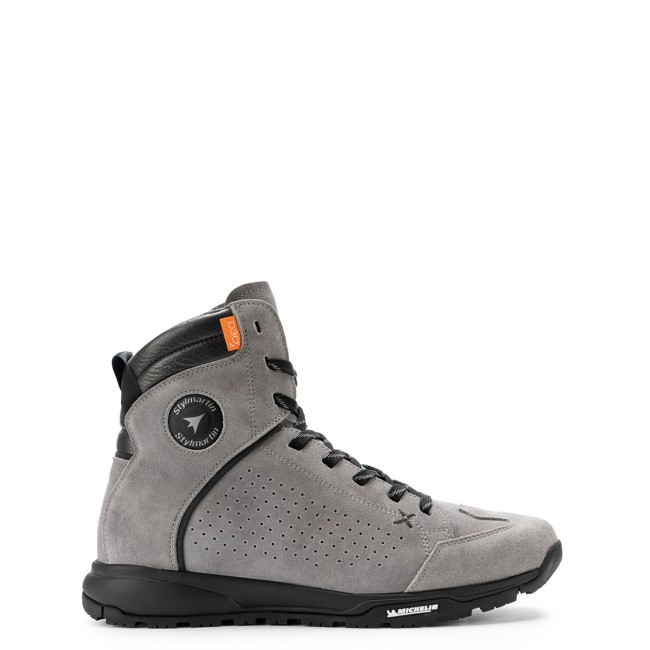 Zed Air Grey Armoured Motorcycle Shoes - Stylmartin