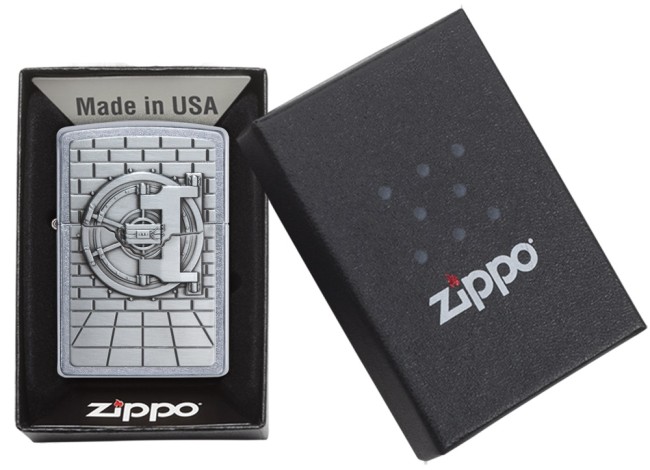 Zippo 207 Safe w Gold Cash Surprise - 4