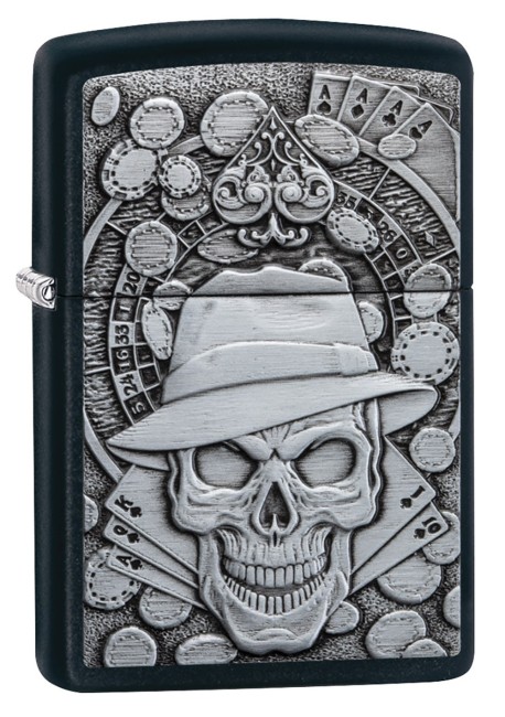 Zippo 218 Gambling Skull - 2