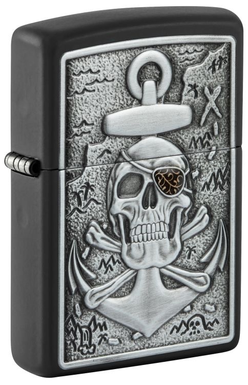 Zippo 218 Skull Anchor Emblem - 2