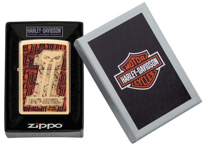 Zippo 254B Harley Davidson - 3