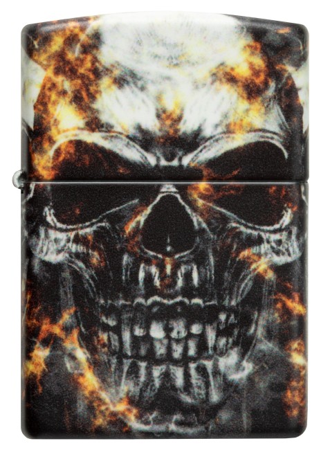 Zippo 49352 Smokey Skulls Design - 1