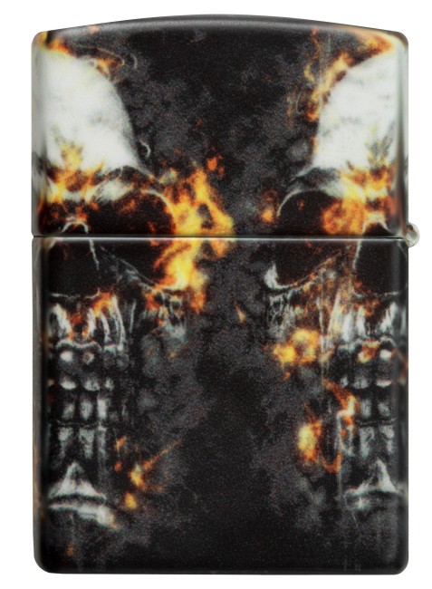 Zippo 49352 Smokey Skulls Design - 3