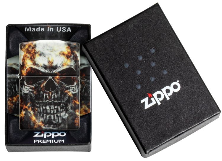 Zippo 49352 Smokey Skulls Design - 4