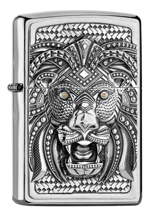 Zippo PL 200 Art Lion Emblem - 1